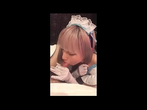 ❤️ Japanese Idol [mayuka], franskur vinnukonubúningur, 1. hluti, blástur og hristur af sér með húðkrem ️ Endaþarmsmyndband á is.xxxpornolive.ru ❤